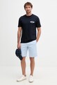 Tommy Hilfiger tričko pánské bavlněné MW0MW42389 námořnická modř SS26