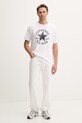 Converse T-shirt męski bawełniany CVM6T087 biały SS26