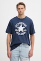 Converse tričko pánské bavlněné námořnická modř CVM6T087