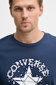 Converse tričko pánské bavlněné námořnická modř CVM6T087