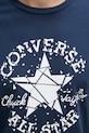 Converse tričko pánské bavlněné CVM6T087 námořnická modř