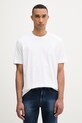 BOSS kratka majica moška bombažna Tames 52 bela 50560328