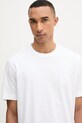 BOSS kratka majica moška bombažna Tames 52 bela 50560328