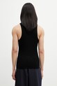 Odzież Filling Pieces Tank Top top swetrowy bawełniany męski 412622500292.130 czarny