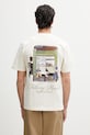 Clothing Filling Pieces Bakery Men's cotton t-shirt 412620500286.214 beige