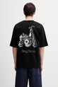 Filling Pieces t-shirt bawełniany Chrome Fruit pozostałe czarny 412620501291.130