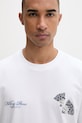 Filling Pieces basic tričko pánske bavlnené Broken Plate biela 412620500321.110