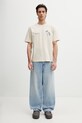 Filling Pieces Broken Plate t-shirt bawełniany męski 412620500321.292 beżowy