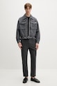 Filling Pieces tricou bărbați din bumbac Gowtu Tonal 422520500167.130 negru SS26