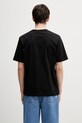 Odzież Filling Pieces t-shirt bawełniany Gowtu Tonal 422520500167.130 czarny