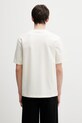 Îmbrăcăminte Filling Pieces tricou bărbați din bumbac Gowtu Tonal 422520500167.214 bej