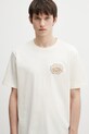 Filling Pieces tricou bărbați din bumbac Gowtu Tonal bej 422520500167.214