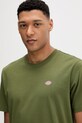 Dickies t-shirt bawełniany zielony DK0A4XDBK721