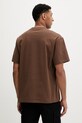 Odzież Dickies t-shirt bawełniany DK0A89EN0TB1 brązowy