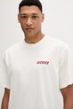 Dickies t-shirt bawełniany beżowy DK0A8853C481