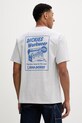 Dickies t-shirt bawełniany nadruk szary DK0A8853A281