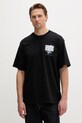 Dickies t-shirt ανδρικό βαμβακερό μαύρο DK0A88JHBLK1