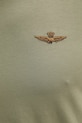 Aeronautica Militare t-shirt bawełniany TS2522UJ00641 zielony