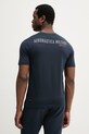 Odzież Aeronautica Militare t-shirt bawełniany TS2537UJ00727 granatowy