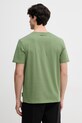 Odzież Karl Lagerfeld T-shirt męski bawełniany B2M46048 zielony