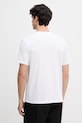 Odzież Karl Lagerfeld T-shirt męski bawełniany B2M46049 biały