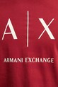Armani Exchange t-shirt męski bawełniany XM002683.AF10356 czerwony