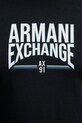 Armani Exchange tričko mužské bavlněné XM002452.AF10334 černá SS26