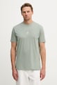 Armani Exchange t-shirt męski bawełniany zielony XM002454.AF10358