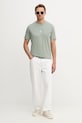 Armani Exchange t-shirt męski bawełniany XM002454.AF10358 zielony SS26