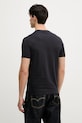 Odzież Armani Exchange t-shirt męski bawełniany XM002472.AF10356 granatowy