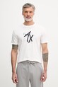 Armani Exchange tričko pánske bavlnené biela XM002482.AF10356