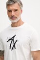 Armani Exchange tričko pánske bavlnené biela XM002482.AF10356