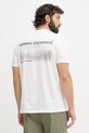 Odzież Armani Exchange T-shirt męski bawełniany XM002490.AF10358 biały