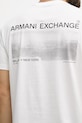 Armani Exchange T-shirt męski bawełniany XM002490.AF10358 biały
