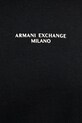 Armani Exchange kratka majica moška bombažna XM002492.AF10356 črna