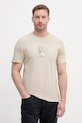 Armani Exchange tričko pánske bavlnené béžová XM002501.AF10356