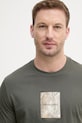 Armani Exchange tričko pánske bavlnené zelená XM002501.AF10356
