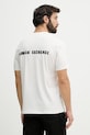 Armani Exchange t-shirt męski bawełniany beżowy XM002509.AF10358