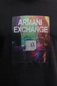 Armani Exchange t-shirt da uomo in cotone XM002515.AF10356 nero