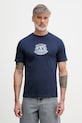 Armani Exchange t-shirt da uomo in cotone blu navy XM002776.AF10356