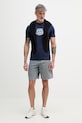 Armani Exchange t-shirt da uomo in cotone XM002776.AF10356 blu navy SS26