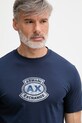 Armani Exchange t-shirt da uomo in cotone blu navy XM002776.AF10356