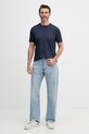 Armani Exchange t-shirt męski bawełniany XM002778.AF10356 granatowy SS26