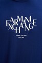 Armani Exchange t-shirt męski bawełniany XM002782.AF10356 granatowy