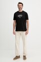 Armani Exchange t-shirt męski bawełniany XM002782.AF10356 czarny SS26