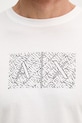 Armani Exchange t-shirt męski bawełniany XM002784.AF10356 biały