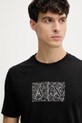 Armani Exchange футболка чоловіча бавовняна чорний XM002784.AF10356
