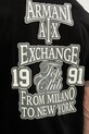 Armani Exchange tričko pánske bavlnené XM002787.AF10358 čierna