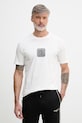 Armani Exchange t-shirt męski bawełniany beżowy XM002230.AF12308
