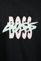 BOSS Orange pánska bavlnená 50561850 čierna